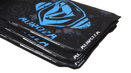 TITANWOLF - Tapis de Souris Gaming Carte du Monde Global Blue